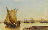 James Webb Famous Paintings - On The Coast Of Holland